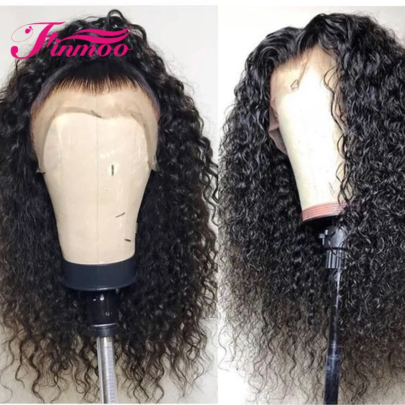 13X6 кудрявые кружевные фронтальные человеческие волосы парики с детскими