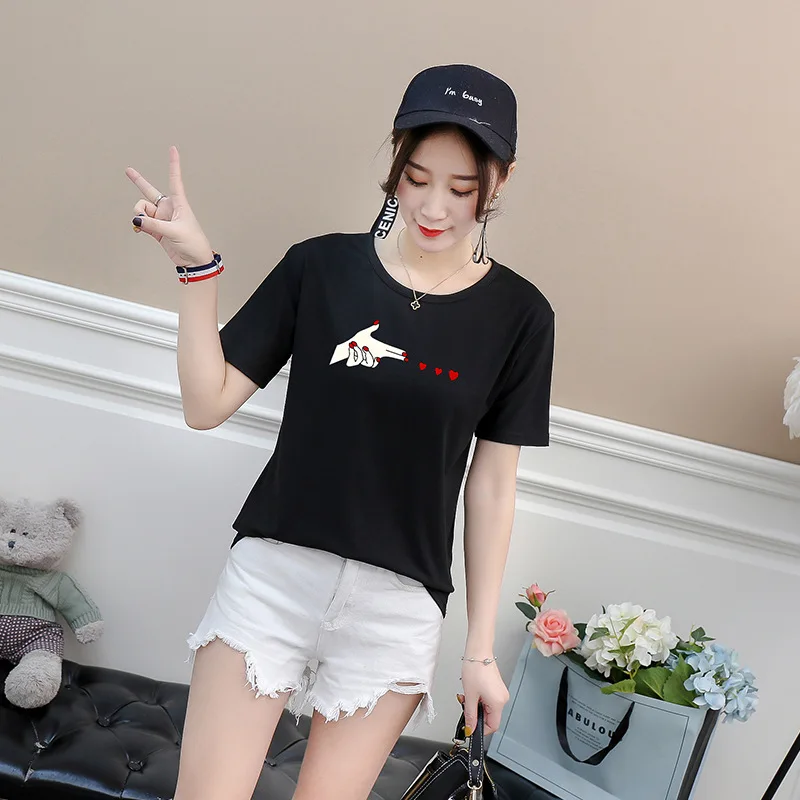 Женская футболка с коротким рукавом серого цвета|Футболки| |