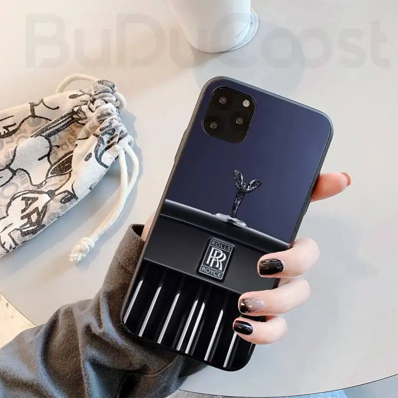 

Rolls Luxury Car Brand Phone Case For Iphone 12 Pro Max 11 Pro XS MAX 8 7 6 6S Plus X 5S SE 2020 XR Case