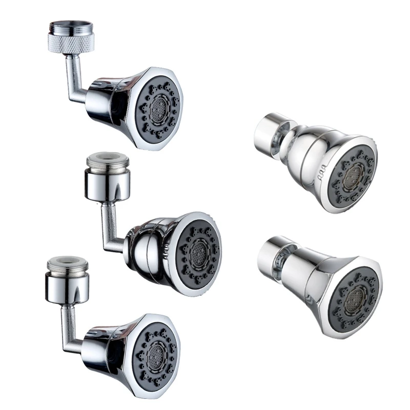 

360 Degree Outlet Water Rotation Splash-Proof Swivel Faucet Big Angle Drop Shipping