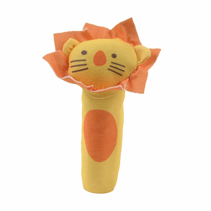 

1pcs Lion Baby Rattle Toys Garden Bug Wrist Rattle and Foot Socks Animal Cute Cartoon Baby Socks Rattle Toys