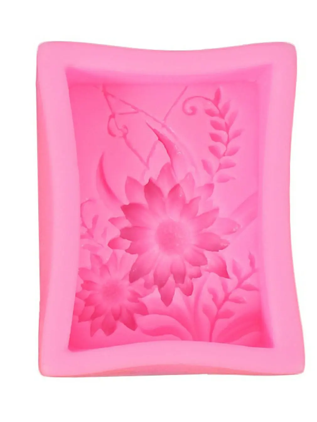 

New Flower-shaped Silicone Soap Mold Sun Flower Craft Household Fondant Sugar Mould DIY Cake Supplies Chocolate mold