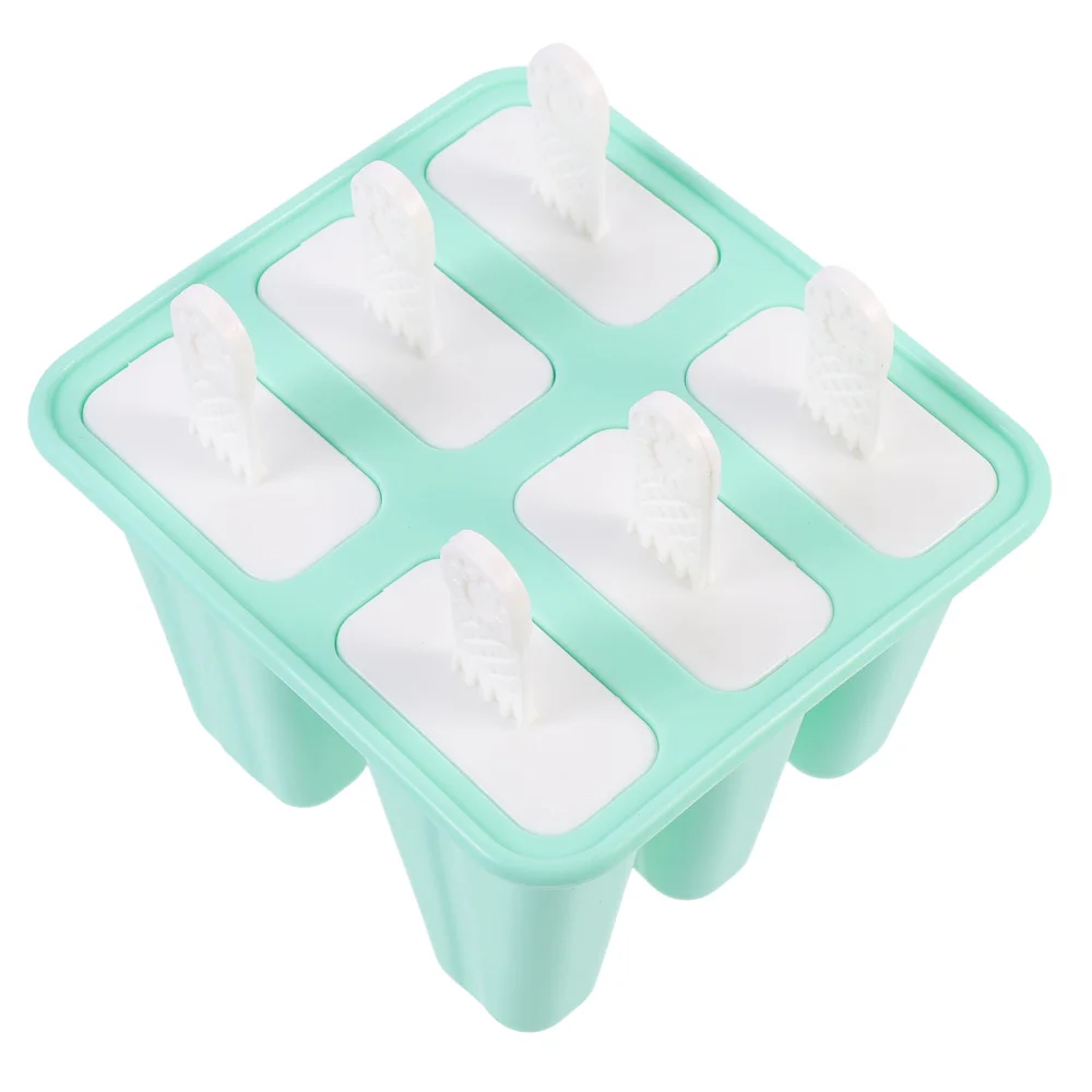 

1 Set Convenient Ice Mold Multipurpose DIY Mold with 6 Ice Cream Sticks