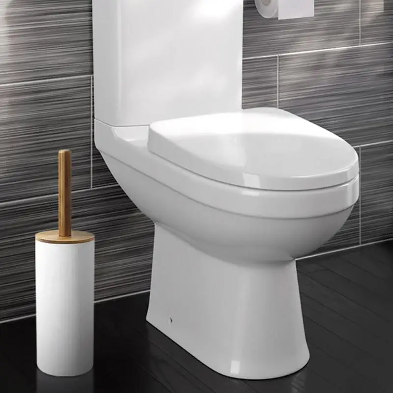 

6Pcs Bamboo Bathroom Set Toilet Brush Holder Toothbrush Glass Cup Soap Dispenser Soap Dish Bathroom Accessories