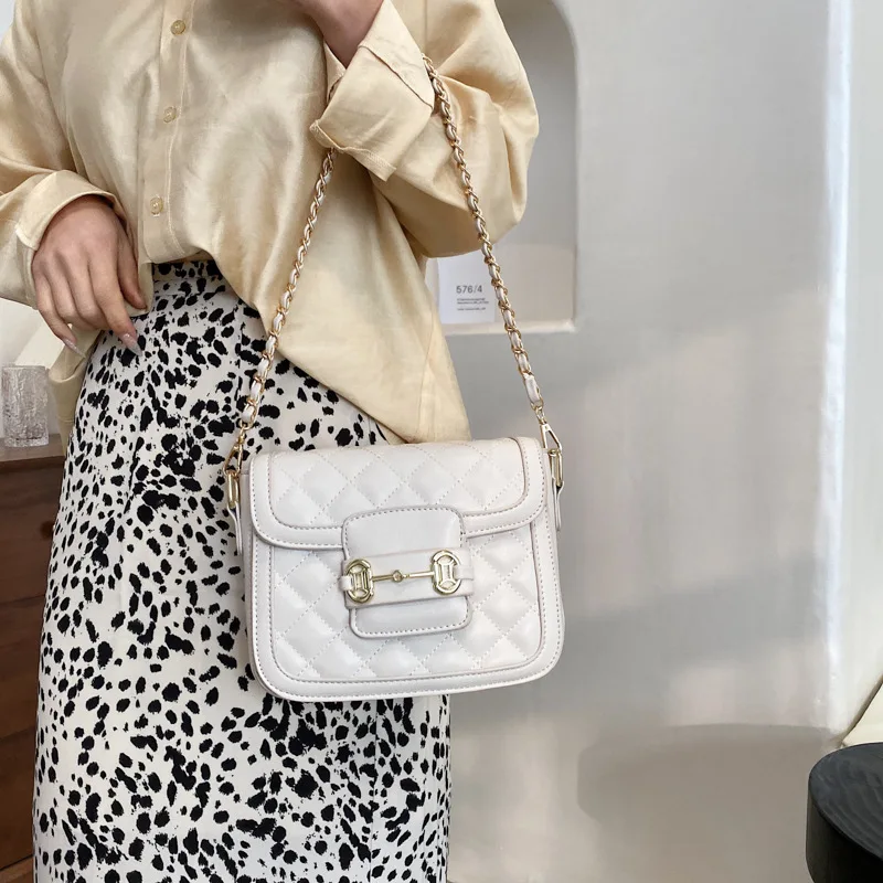 

Забавная сумка для женщин, Кожаная поясная сумка высокого качества, сумки через плечо, модная сумка с ромбовидным седлом и ремнем, кошельки ...