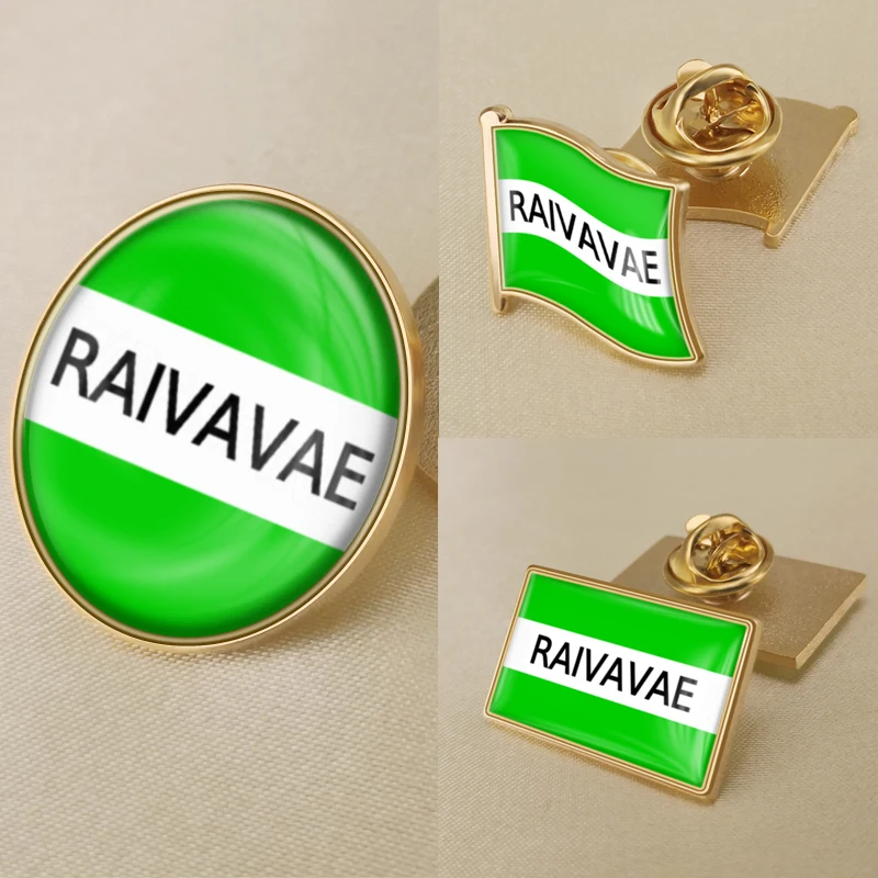 

Raivavae of France Flag Brooch Badges Lapel Pins