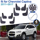 Брызговики для Chevrolet Holden Captiva 7 2011  2017