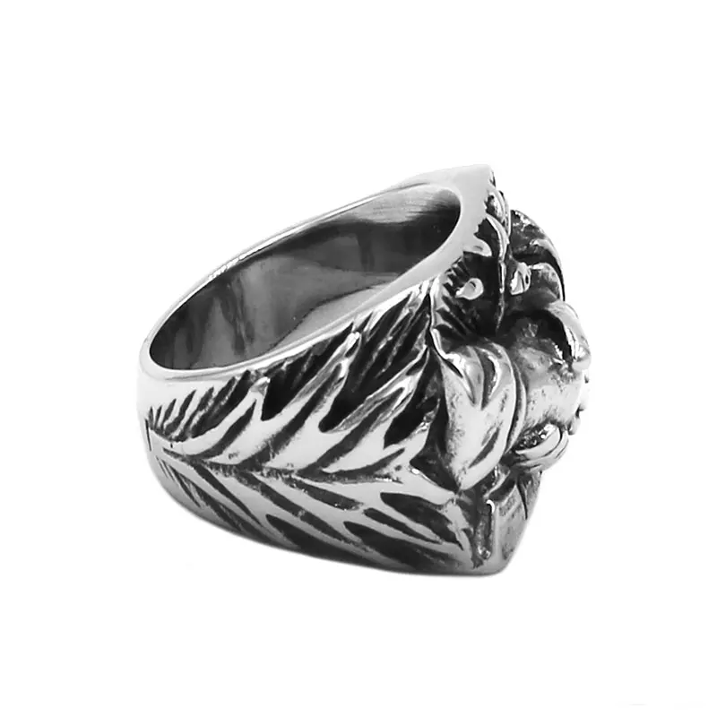 Оптовая продажа подсветка пирамидальный глаз вибрационное кольцо ювелирные