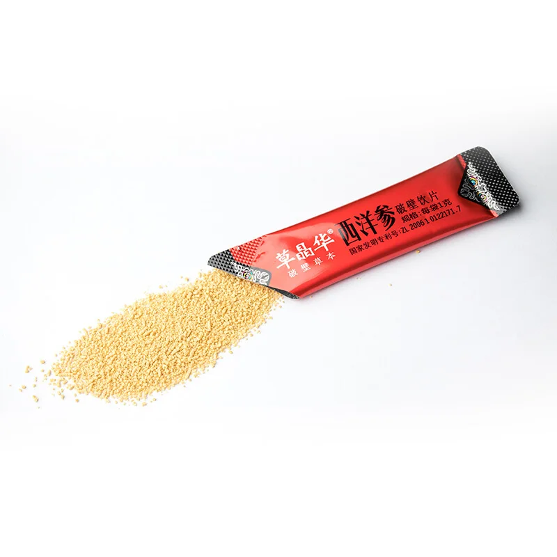 

Grass Crystal Hua Western ginseng piece broken wall herb Western ginseng powder ginseng Citi ginseng tea Western ginseng