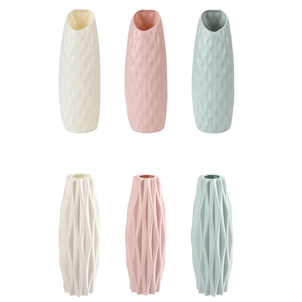 Украшение дома оригами пластиковые вазы имитация фарфора Современное украшение