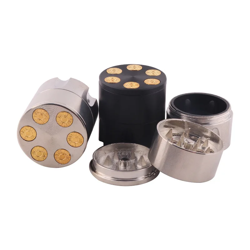 

Stainless Steel Bullet Shape Metal Herbal Herb Cigar Tobacco Grinder Smoke Crusher Hand Muller High Quality Herb Grinder For Sm