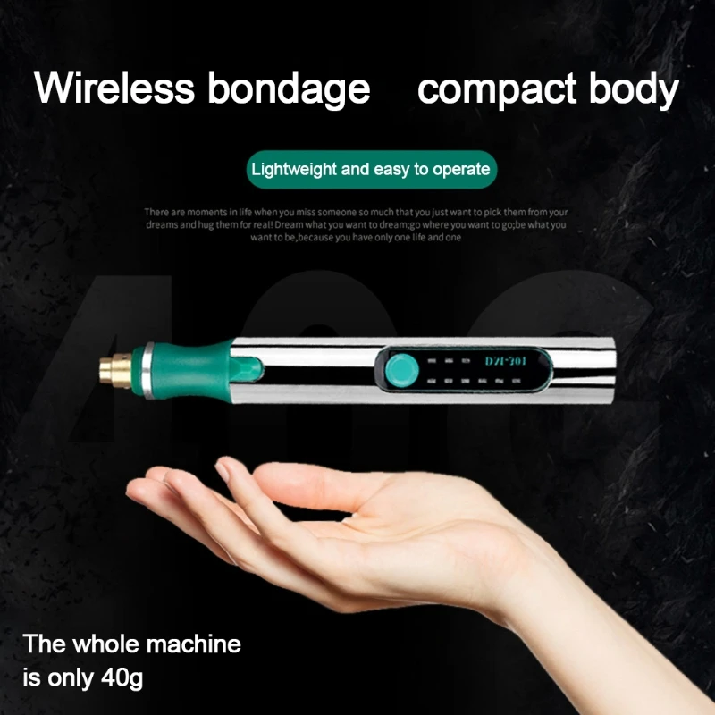 

K1KA High Working Efficient 3.6V Electric Grinding Pen 25W 3 Gears Speed Adjustable USB Intelligent Rechargeable for Carving