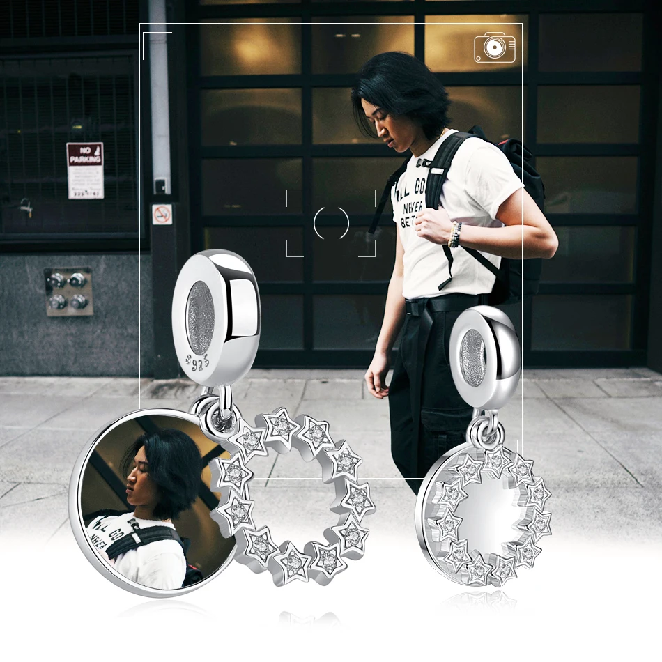 

Женский браслет из серебра 100% пробы, с фото