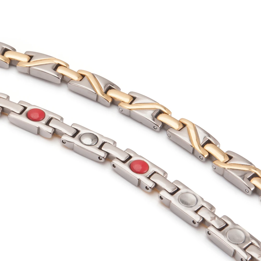 Wollet Jewelry био магнитное чистое титановое германиевое ожерелье для женщин и мужчин