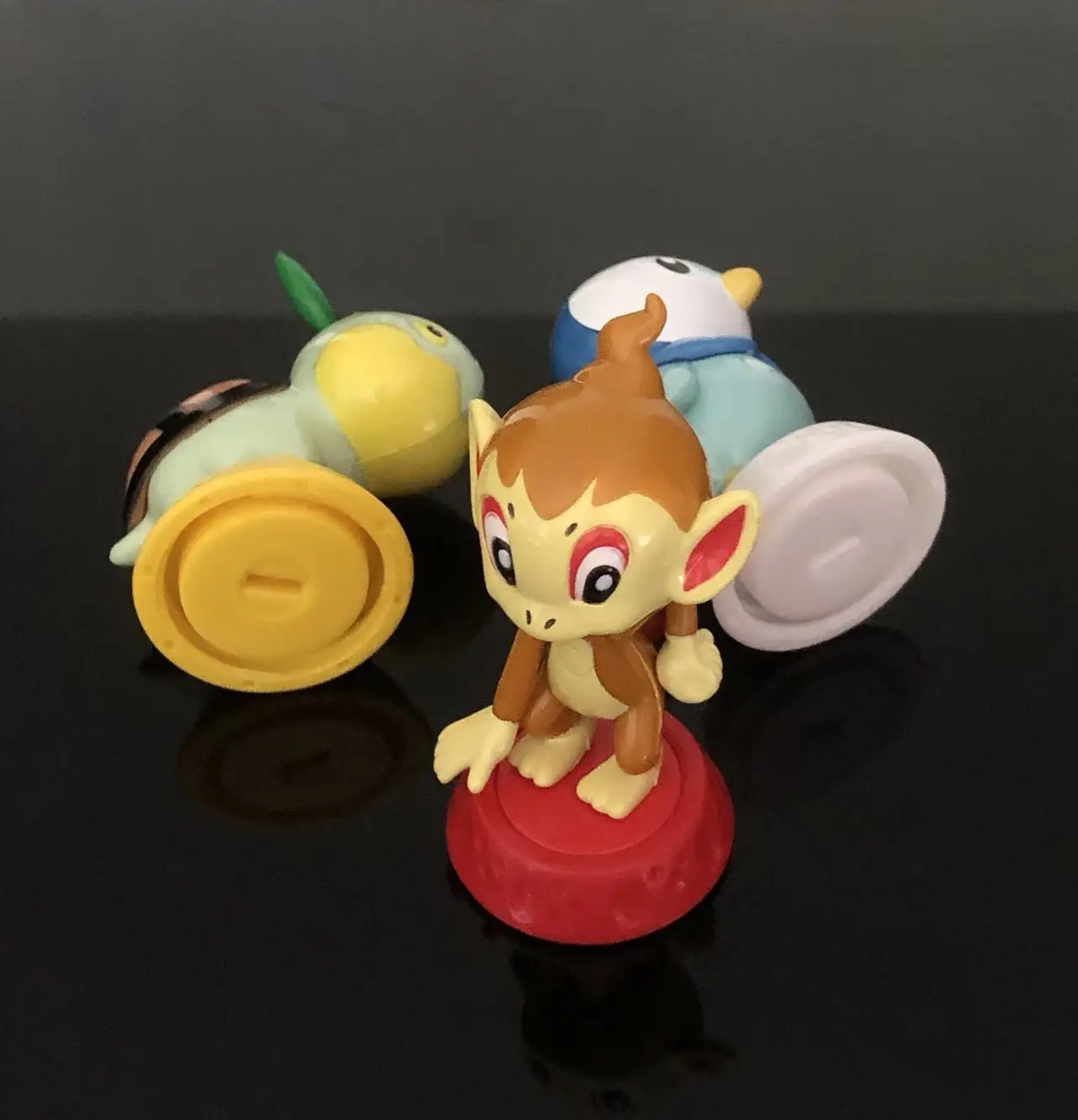 Оригинальный Покемон Turtwig Piplup chimcharмилые Фигурки Модели Игрушек | Игрушки и хобби
