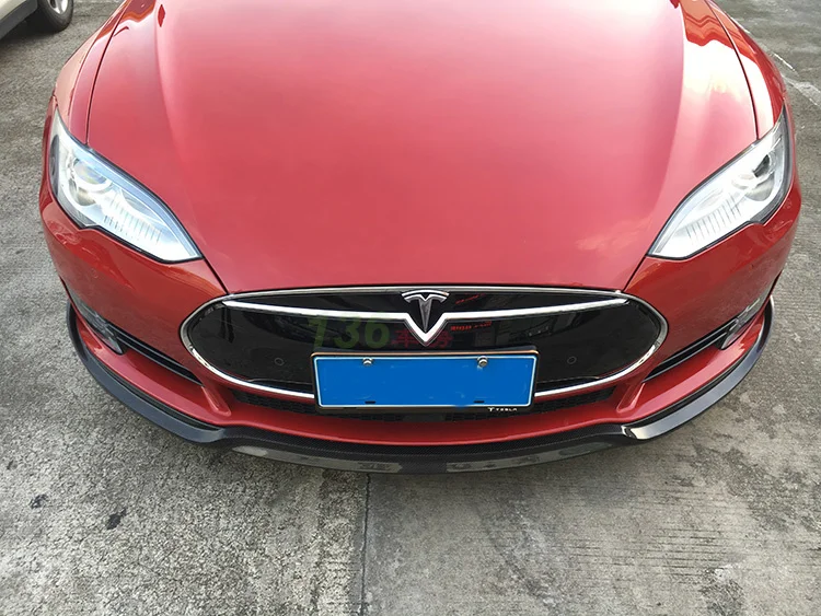 

Fit For Tesla Model s Carbon Fiber Front Lip