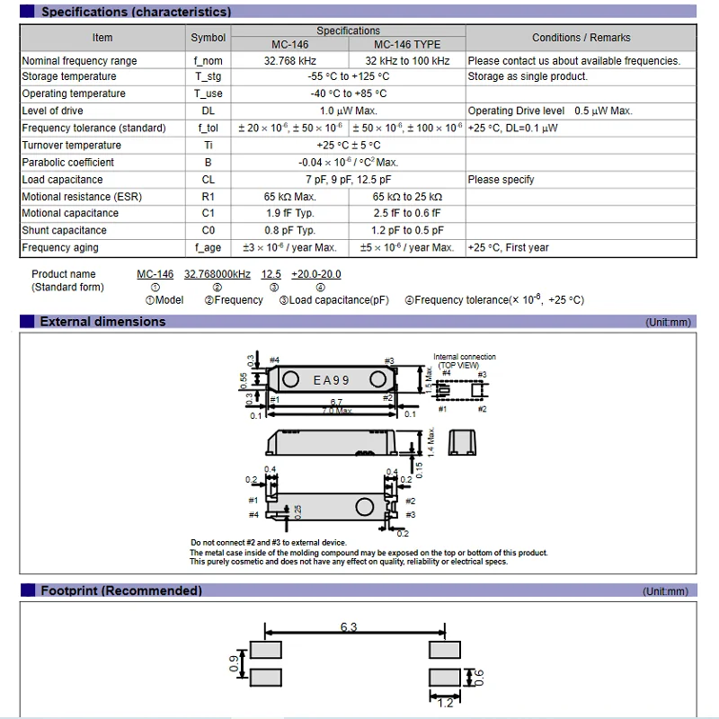 4Pin 7015 32 768 кГц 7*1 5*1 4 мм фоторезонатор SMD кварцевые хрустальные ПФ ± 10 стр./мин часы