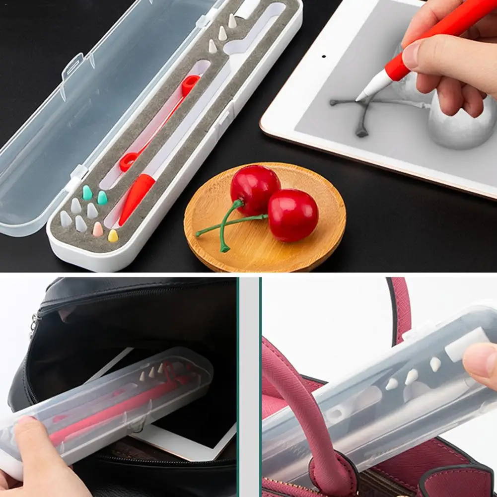 Touch Pen Protective Case Multi Purpose Storage Tablet Box Stylus for Apple Pencil | Компьютеры и офис