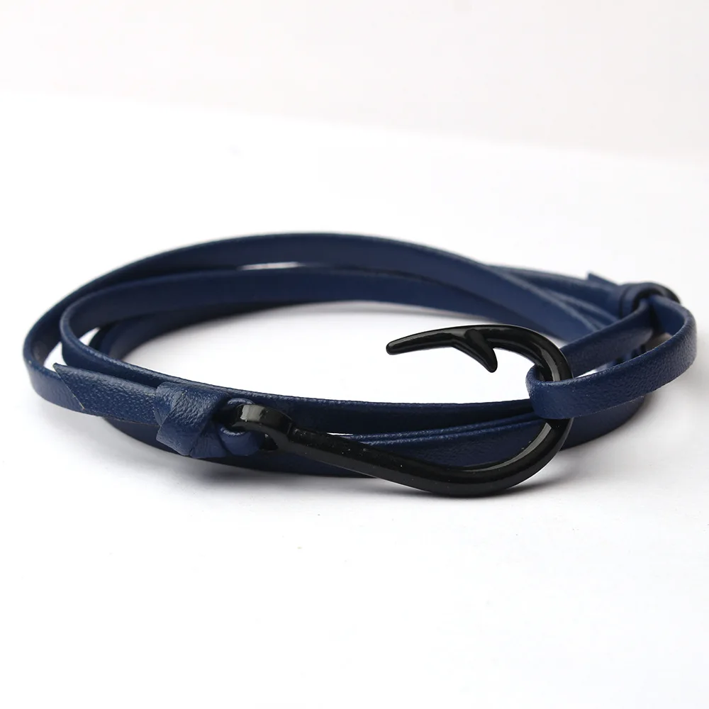 Новый стиль Европейский и американский сплав стальной Плетеный кожаный шнур