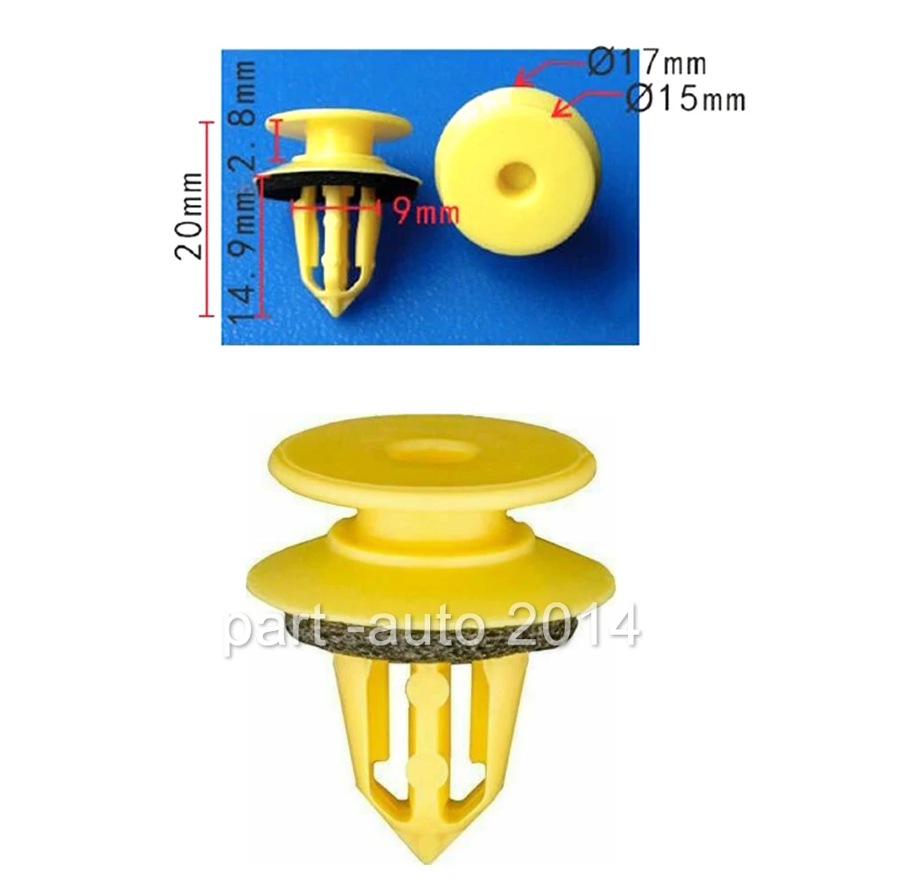 

50x 100x / 500x OEM for GM Door Panel Retainer Clips 11547602 11610606 11547577