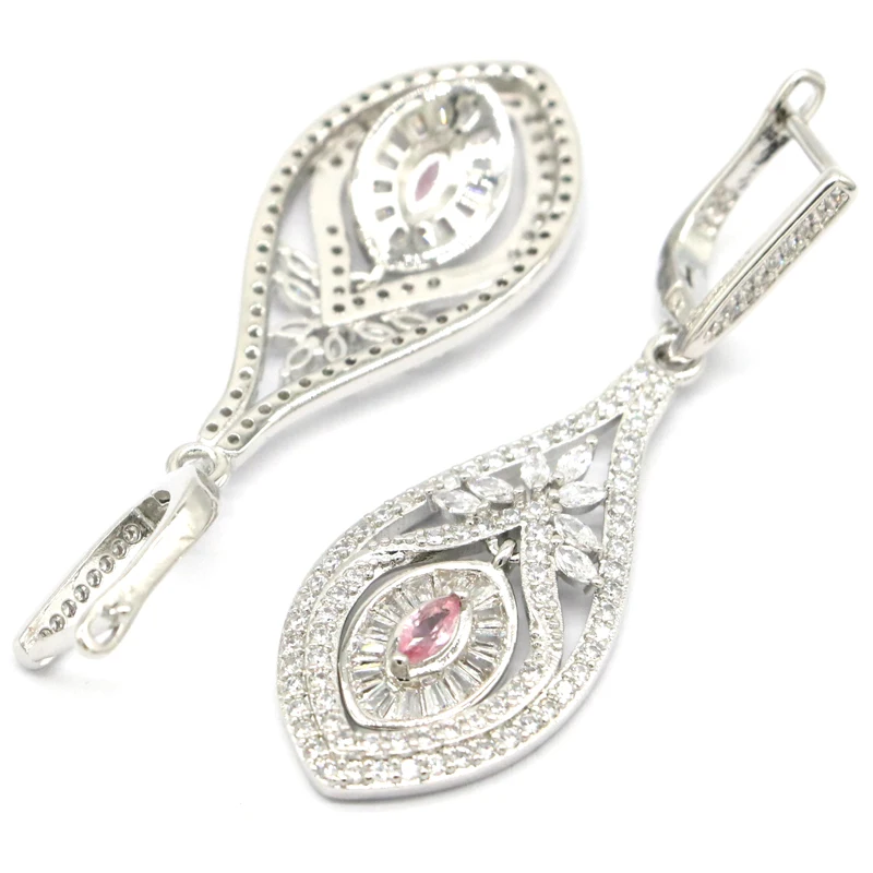 51x17 мм в богемном стиле с длинным Париж голубой топаз морганитом CZ сестра