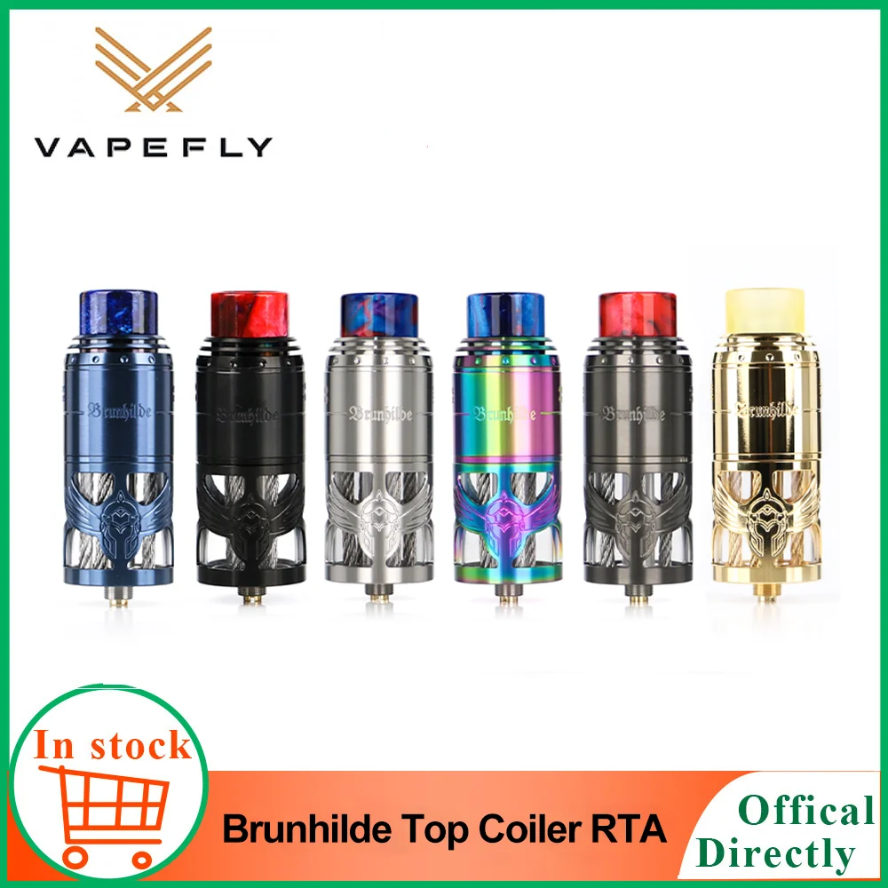 В наличии электронная сигарета Vapefly брунхильд Топ Койлер RTA бак 8 мл/2 мл W