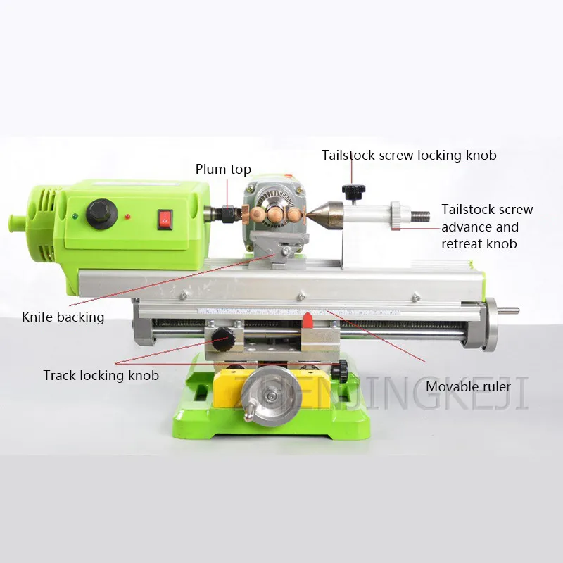 Mini Lathe High Precision Multifunction Bead Machine Small BeadsAngled Ruler Tools Machinery and Accessories | Инструменты