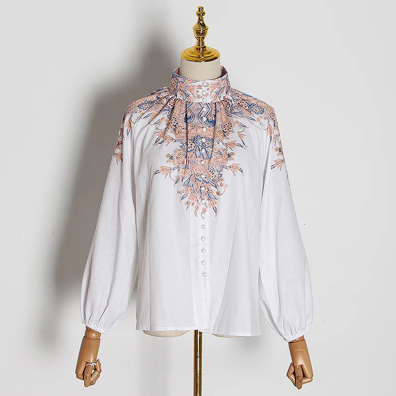 Женский комплект из двух предметов MIAOQING водолазки с рукавами фонариками и шорт