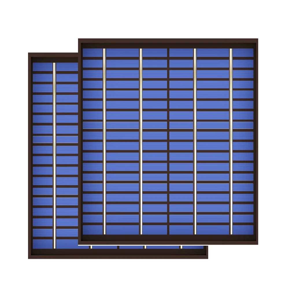 Поликристаллическая солнечная панель 18 в 20 Вт а для зарядки аккумуляторов 12 В 2