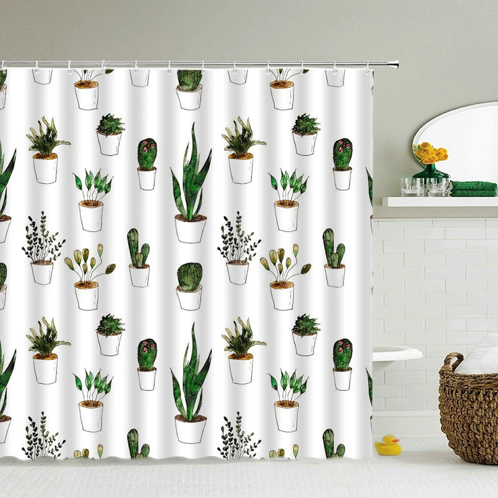 

3d занавески для ванной в стиле ретро, занавески для душа с цветами, водонепроницаемая ткань с 12 крючками, украшение для дома, моющийся экран ...