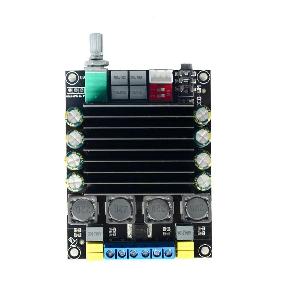 Цифровой аудио усилитель мощности доска Tda7498 2 0 класса D Hifi стерео Dc12 36V 2*100