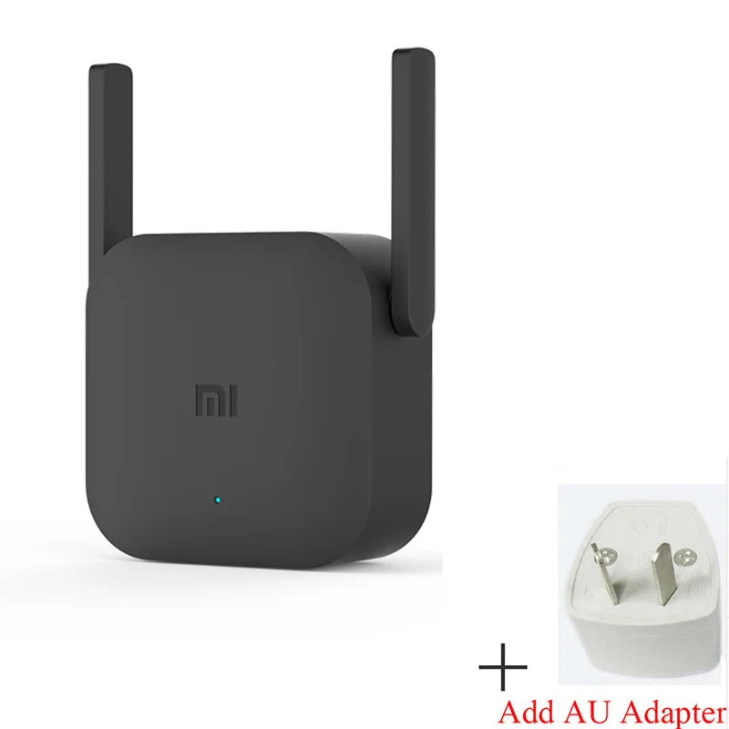 add AU Xiao mi WiFi усилитель Pro маршрутизатор 300 м сетевой расширитель ретранслятор усилитель мощности Roteador 2 Антенна для mi маршрутизатор Wi-Fi - Цвет: add AU