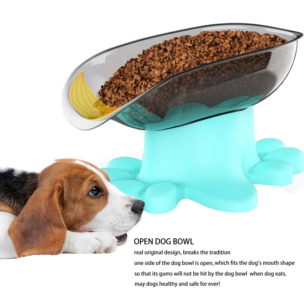 Новая забавная большая миска для собак супер пищевая кормления пластиковая