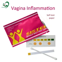 50 pcs female self test card vaginal ph test strip kit urine tract vaginosis bacterial thrush ph self test card test strips