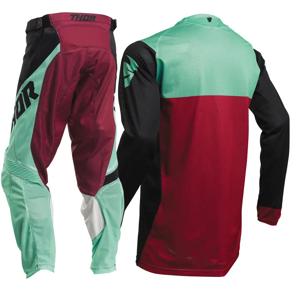 PULSE AIR мотокросса Джерси и брюки Топ ATV BMX Moto gear Набор ATV Джерси комплект мотоциклетная одежда MX Combo