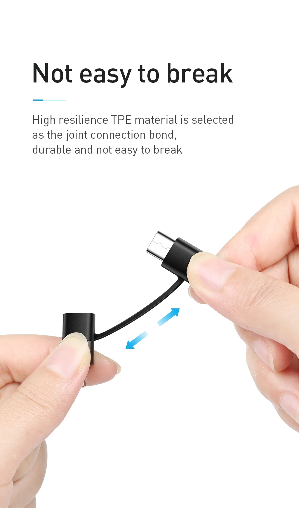 MCDODO 2 в 1 кабель USB type-C для iPhone XS MAX XR X 8 7 6 6S Plus Кабель быстрой зарядки type C для samsung S10 Xiaomi шнур для телефона