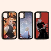 rengoku kyoujurou demon slayer phone case for iphone 13 mini 11 12 pro max 7 8 plus x xs max xr pc hard silicone cover