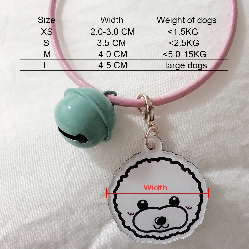 

Personalized Dog Tag With Icon Handmade ID Tag For Dog Collar Puppies Adorable Nameplate Pendent Pet Products