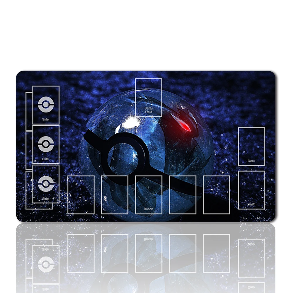 Игровой коврик для настольных игр с покемонами 304333 размер 60x35 см|Коврики мышей| |