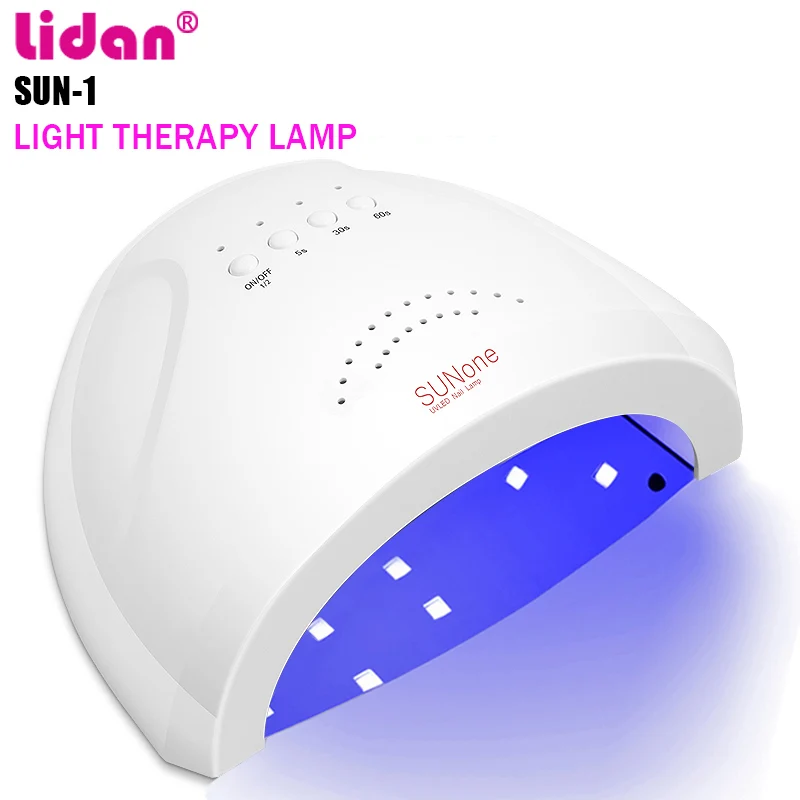 УФ-лампа Lidan SUN-1 для сушки гель-лака 48 Вт | Красота и здоровье