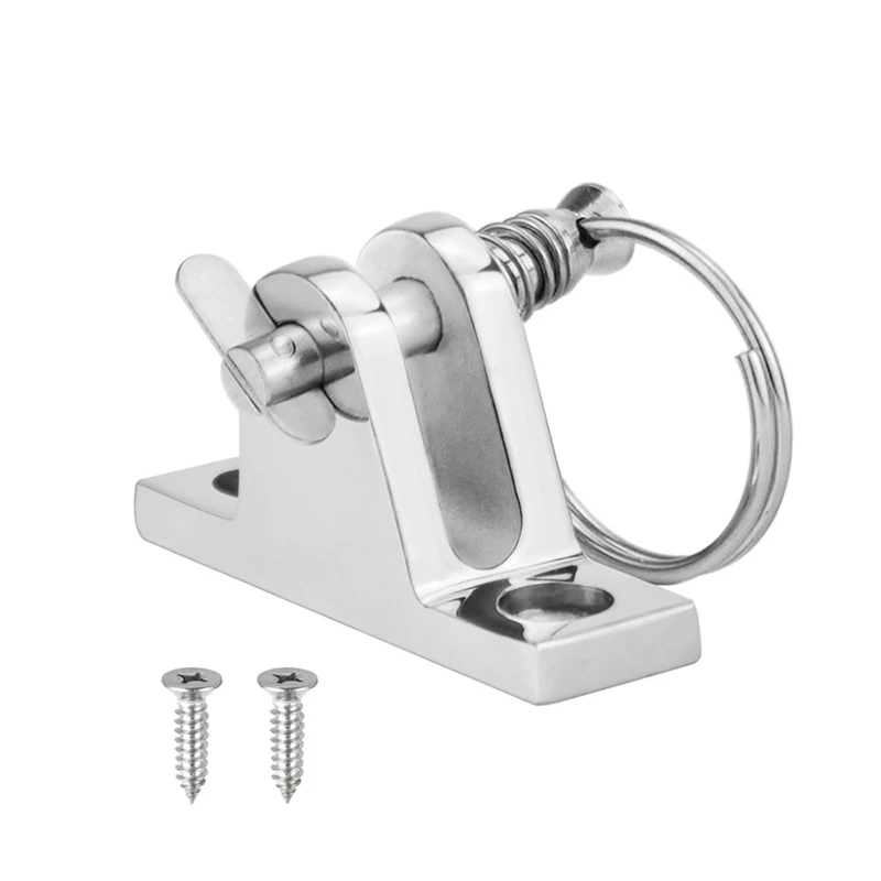

90 Degree SS316 Boat Bimini Top Deck Hinge Pin Boat Cover Bimini Sprayhood