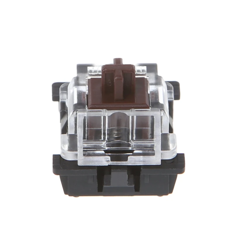 

10Pcs 3 Pin KeyCaps Brown Mechanical Keyboard Switch for cherry MX Keyboard P82A