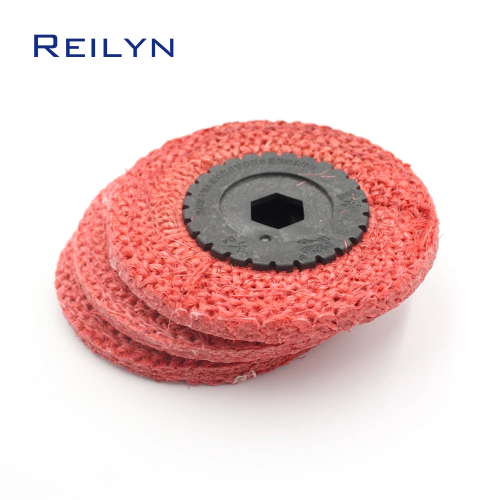 

High quality polishing disc 4inch metal steel polishing disc polishing roller Angle Grinder machine