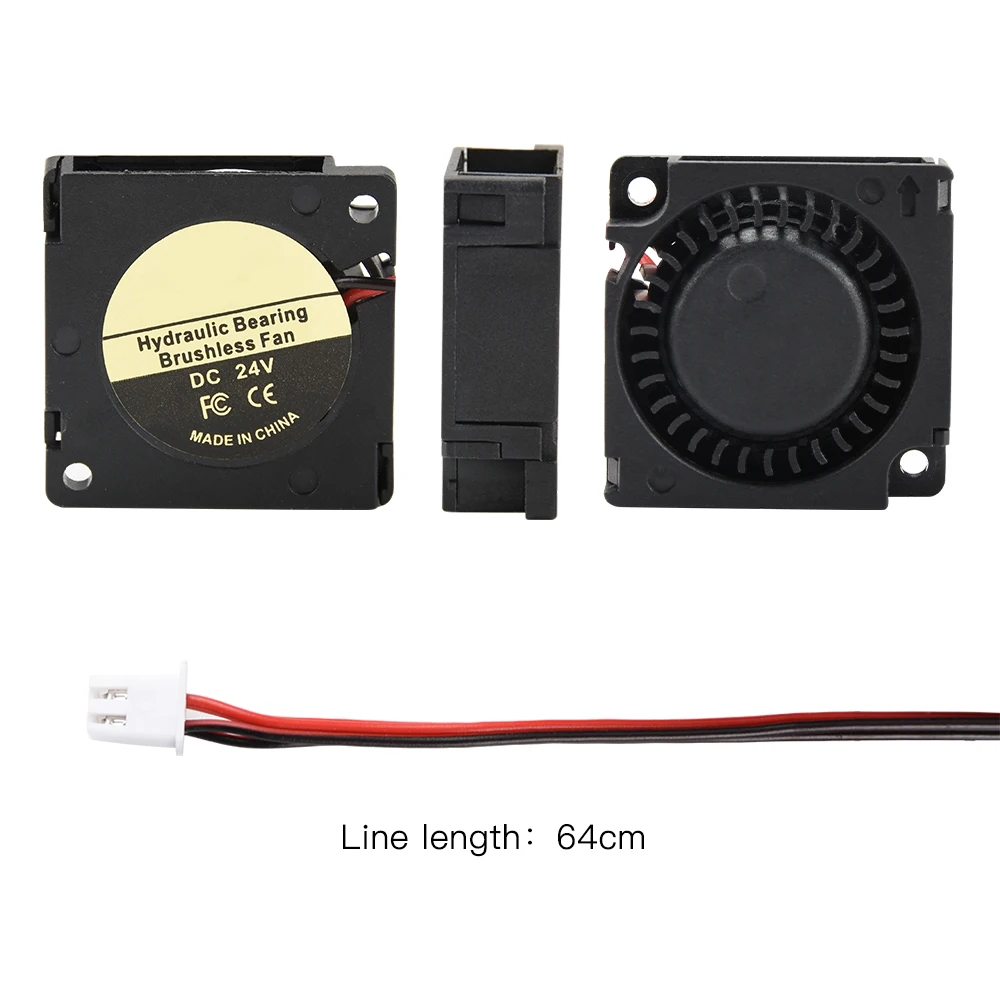 FYSETC 2PCS Voron 0.1 3010 3D Printer Cooling Fans DC 24V Turbo Silent Cooler Heat Dissipation Replacement Parts Accessories | Компьютеры