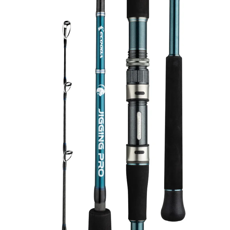 ECOODA CAPRICORN полный Fuji запчасти Профессиональный быстрый джигинг стержень EHK JR лодка стержень 1,68 м/1,72 м литье/спиннинг