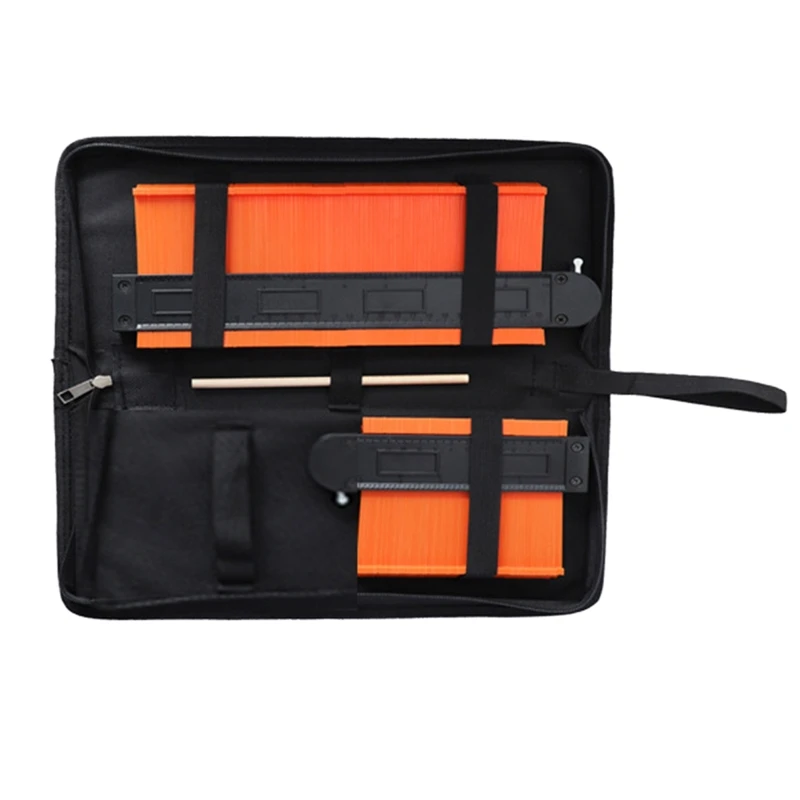 

5inch/10inch Contour Gauge Set Measuring Ruler Duplicator Tiling Laminate Tiles Template Profile