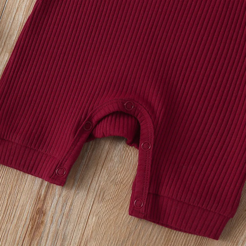 Новинка 2020 черный розовый винно красный белый однотонный ребристый комбинезон с