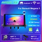 Автомагнитола с GPS для Renault Megane 3 Fluence 2008-2014, стерео, мультимедийный DVD-плеер с GPS-навигацией, 4G, Wi-Fi, DSP, Carplay