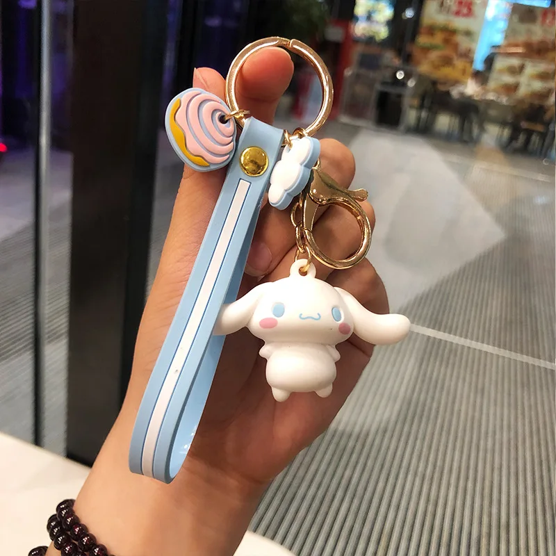 Figuras de acci&oacute;n de pasatiempos para ni&ntilde;os, llaveros creativos de Mymelody, Kuromi, Cinnamorol, Bolsa Escolar, colgante, decoraci&oacute;n, juguetes, regalo-1