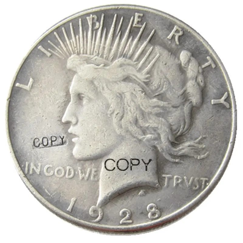 

Date 1928 Peace Dollar Silver Plated Copy Coin